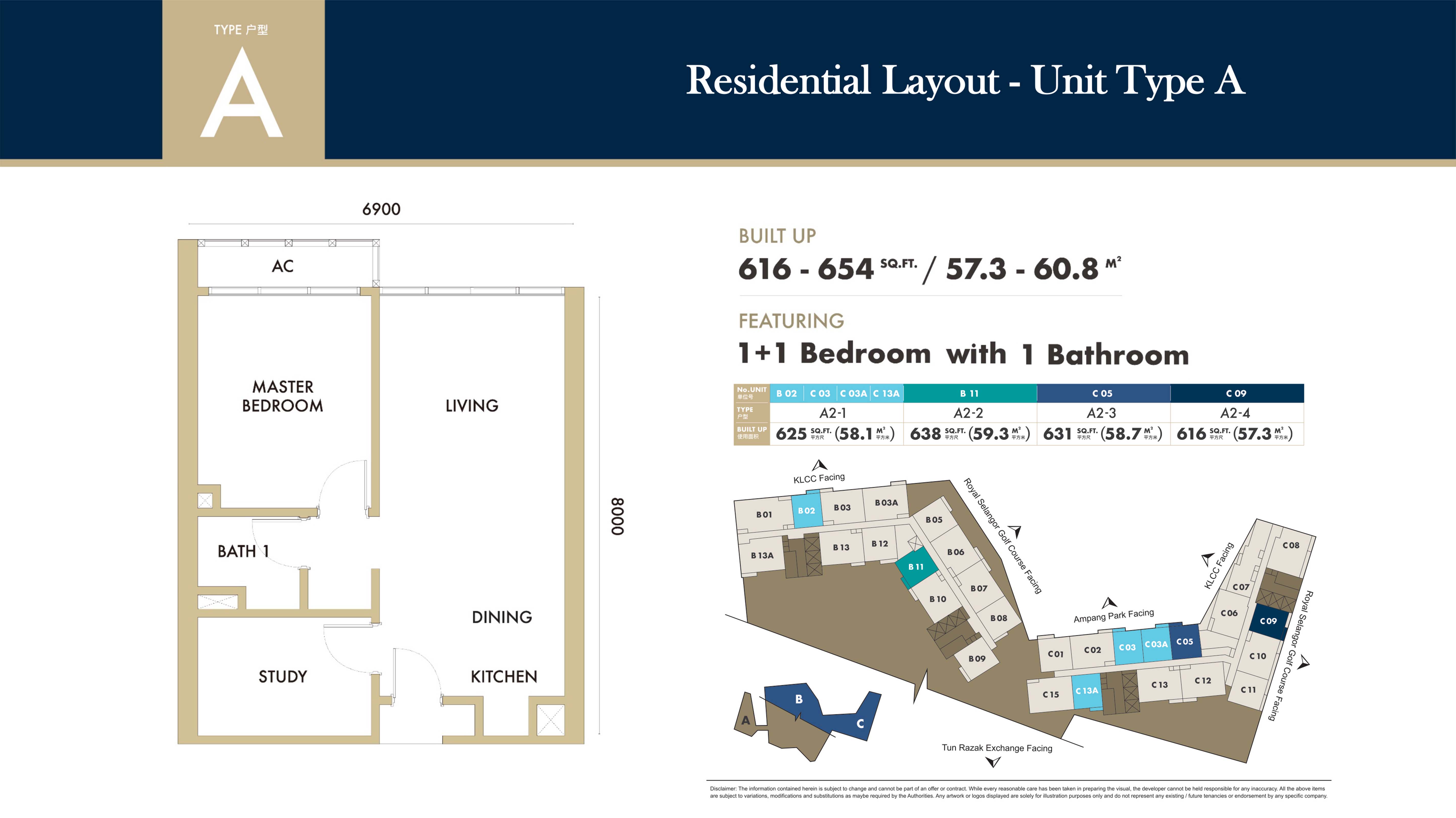 Agile Bukit Bintang Layout Plan